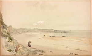 Baia di Cullercoats, 8 settembre 1840 da John Wilson Carmichael